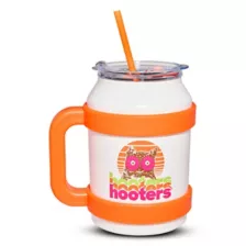 Hooters Tumbler with Straw - 50 oz. at Spencer's