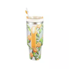 Orange Orchard Travel Tumbler with Straw - 40 oz. at Spencer's