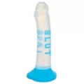 Slut Blue Suction Cup Dildo - 7 Inch at Spencer's