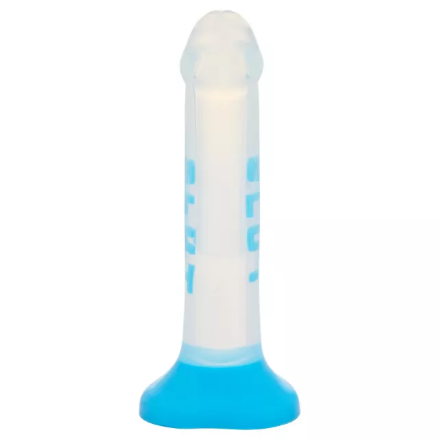 Slut Blue Suction Cup Dildo - 7 Inch at Spencer's