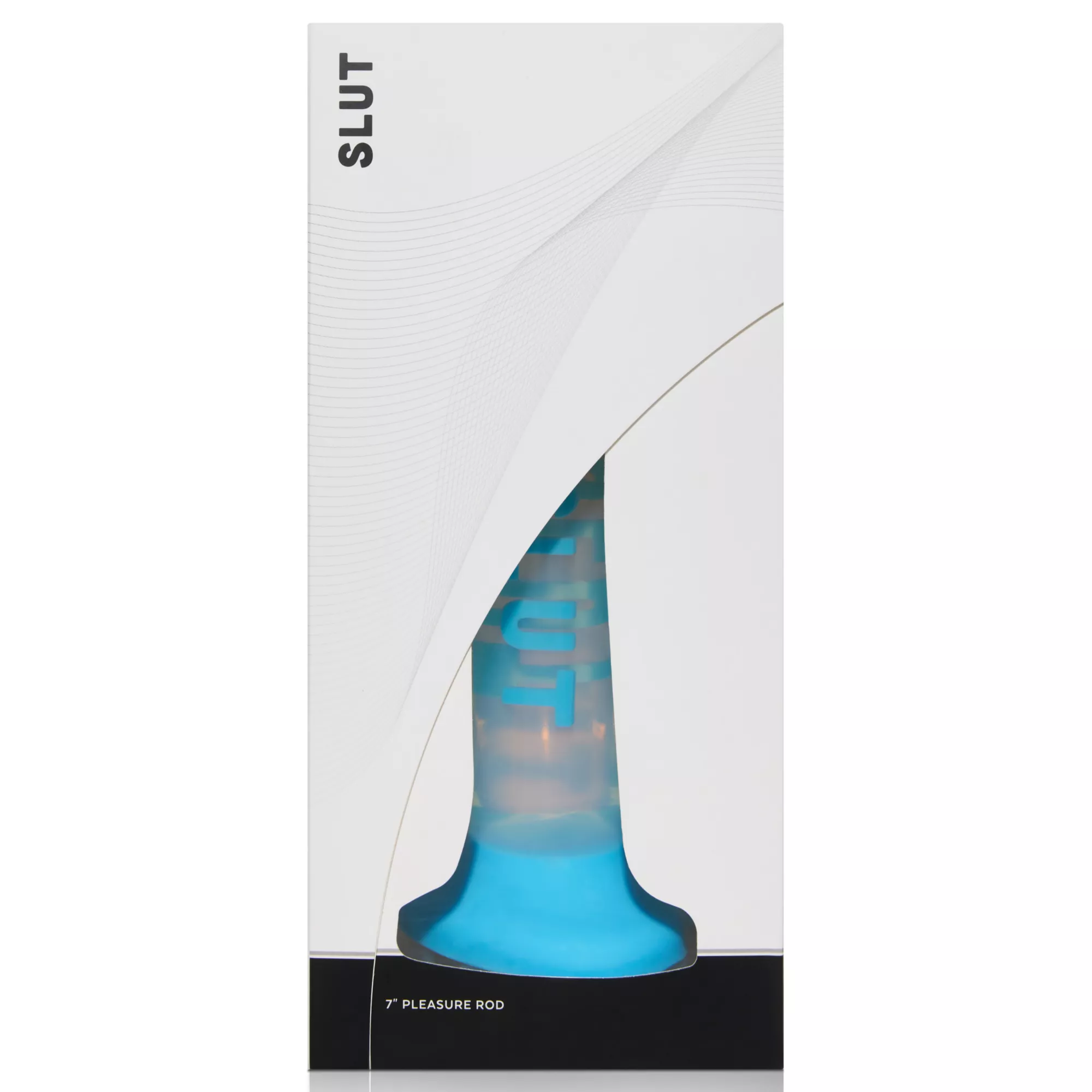 Slut Blue Suction Cup Dildo - 7 Inch at Spencer's