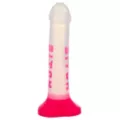 Bitch Pink Suction Cup Dildo - 7 Inch at Spencer's