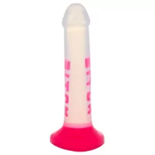 Bitch Pink Suction Cup Dildo - 7 Inch at Spencer's