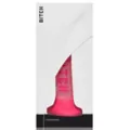 Bitch Pink Suction Cup Dildo - 7 Inch at Spencer's