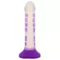 Fuck Me Purple Suction Cup Dildo - 7 Inch at Spencer's