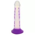 Fuck Me Purple Suction Cup Dildo - 7 Inch at Spencer's