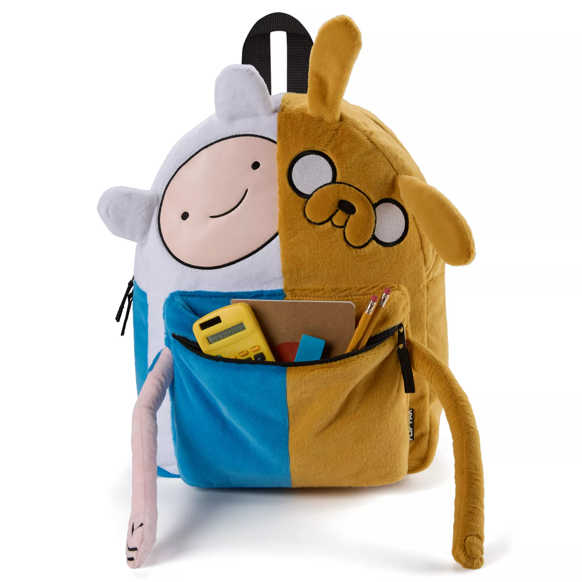 Flip Pack Finn and Jake Split Face Reversible Backpack - Adventure Time at Spencer's