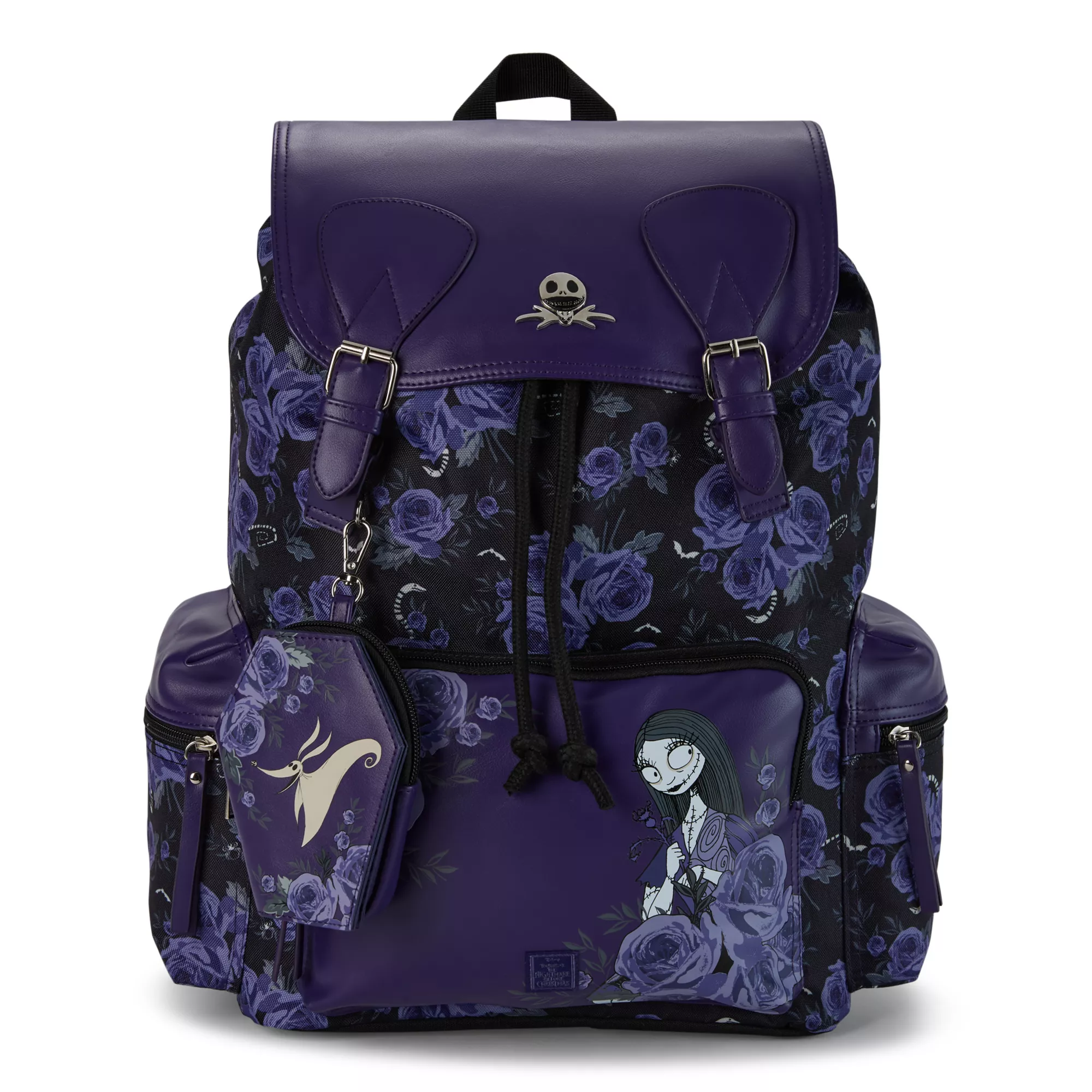 The Nightmare Before Christmas Floral Rucksack Backpack