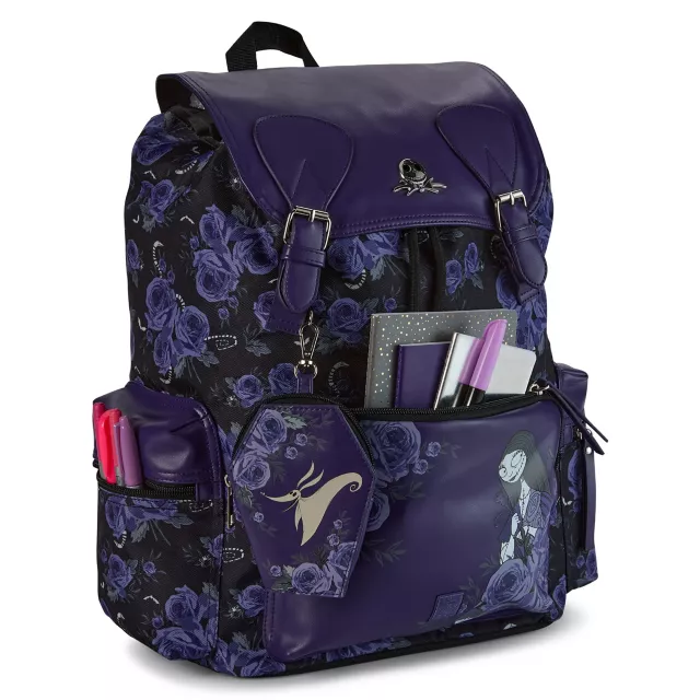 The Nightmare Before Christmas Floral Rucksack Backpack