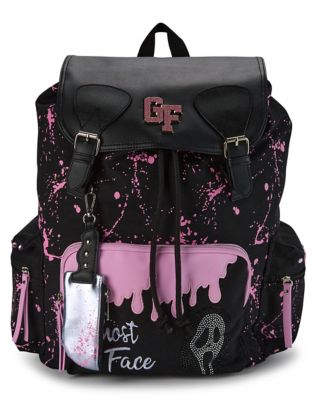 Ghost Face Pink Rucksack Backpack