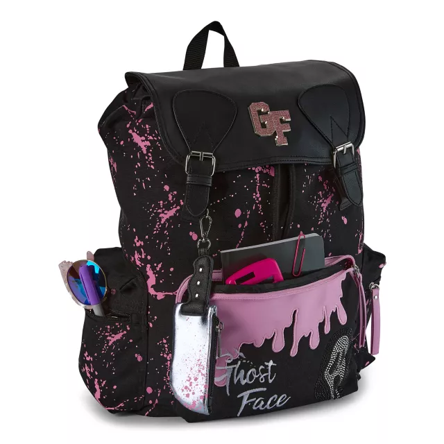Ghost Face Pink Rucksack Backpack