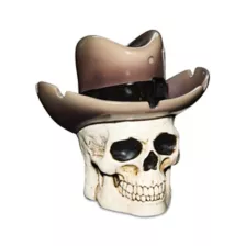 Cowboy Skull Backflow Burner at Spencer's
