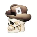 Cowboy Skull Backflow Burner at Spencer's