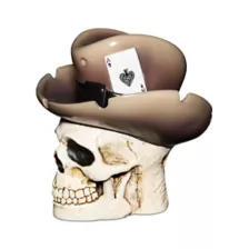 Cowboy Skull Backflow Burner at Spencer's