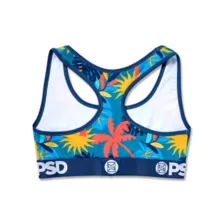 PSD Corona Tropical Print Sports Bra at Spencer's