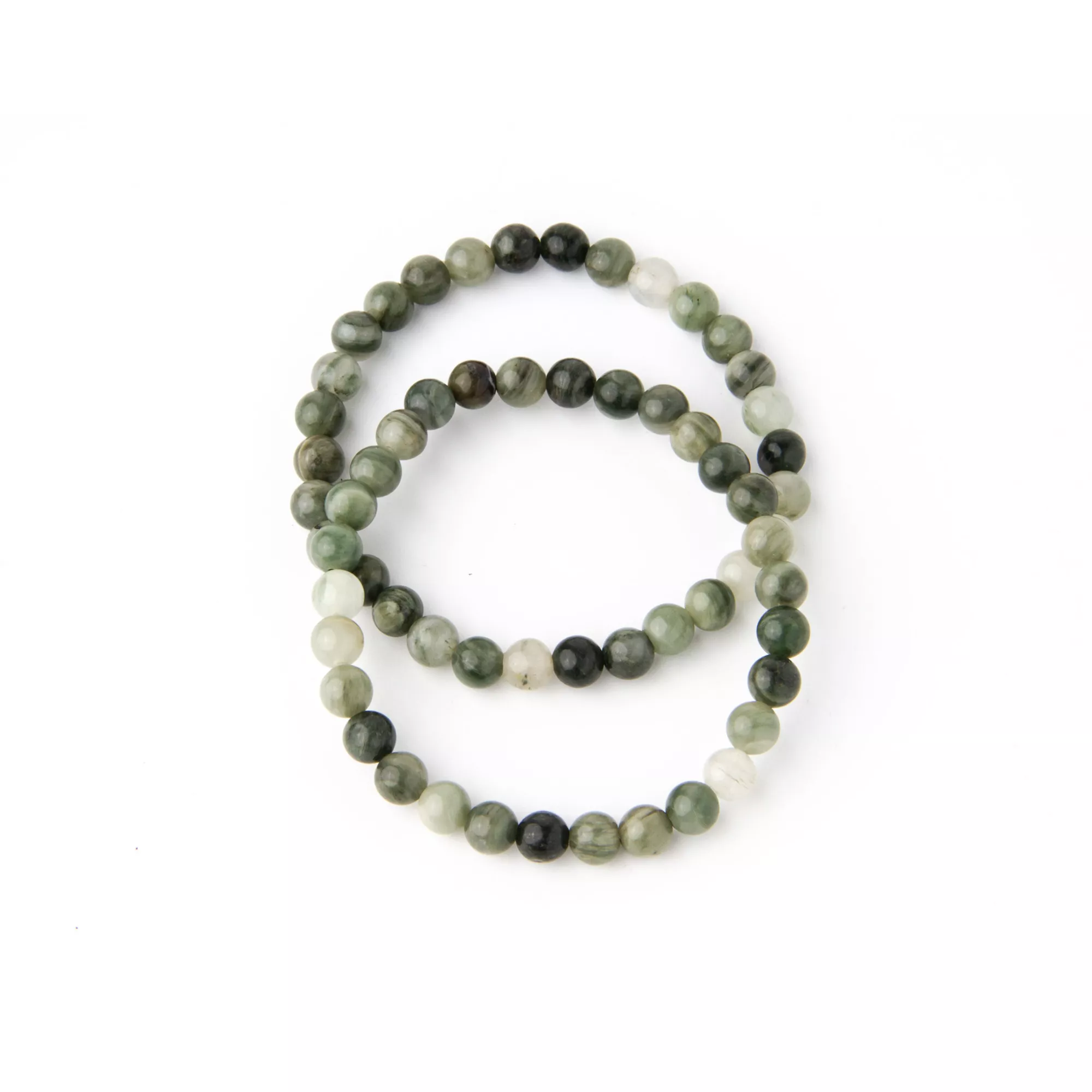 Multi-Pack Fluorite Bead Bracelets - 2 Pack at Spencer's