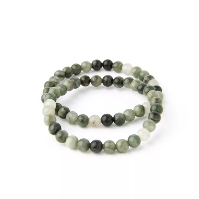 Multi-Pack Fluorite Bead Bracelets - 2 Pack at Spencer's