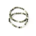 Green Onyx Beaded Bracelet - 2 Pack at Spencer's