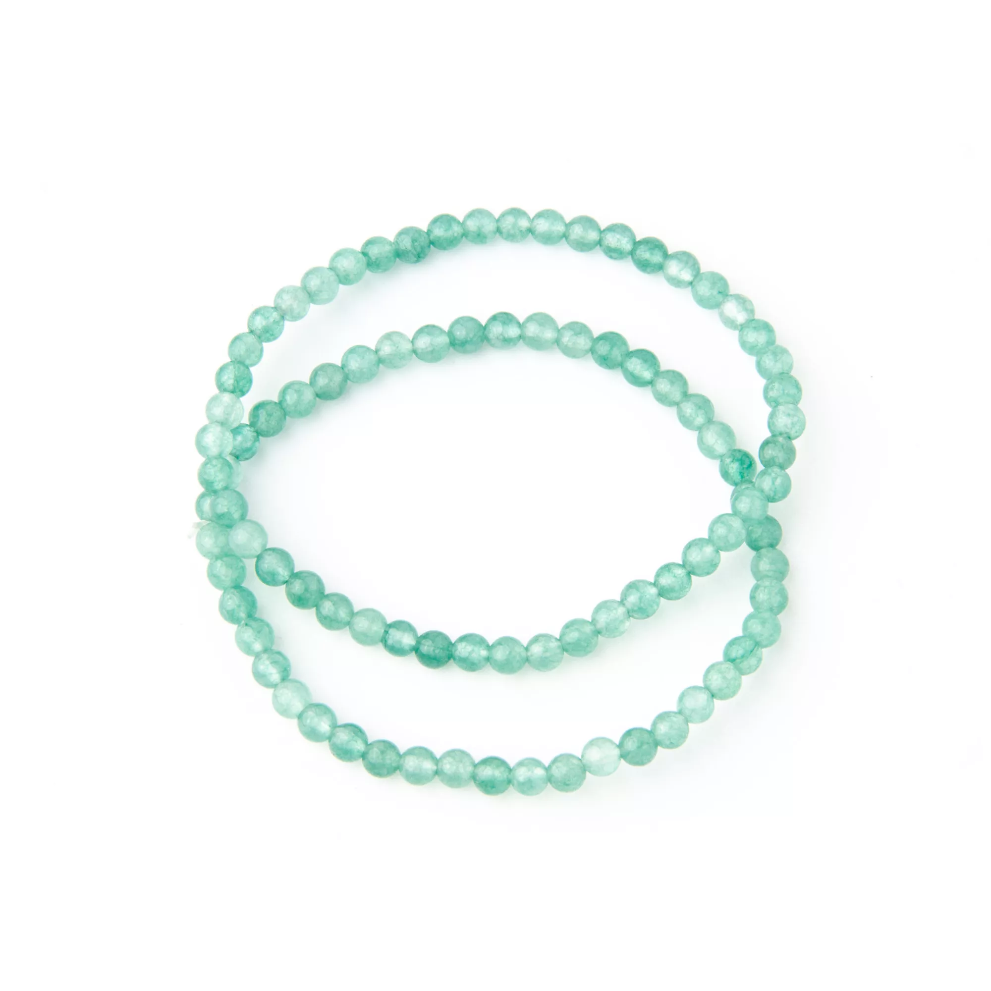 Turquoise Beaded Bracelet - 2 Pack at Spencer's
