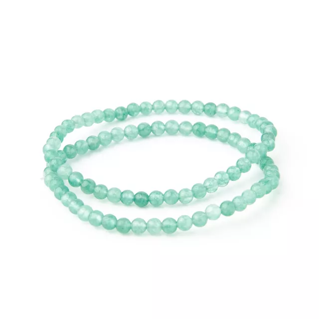 Turquoise Beaded Bracelet - 2 Pack at Spencer's