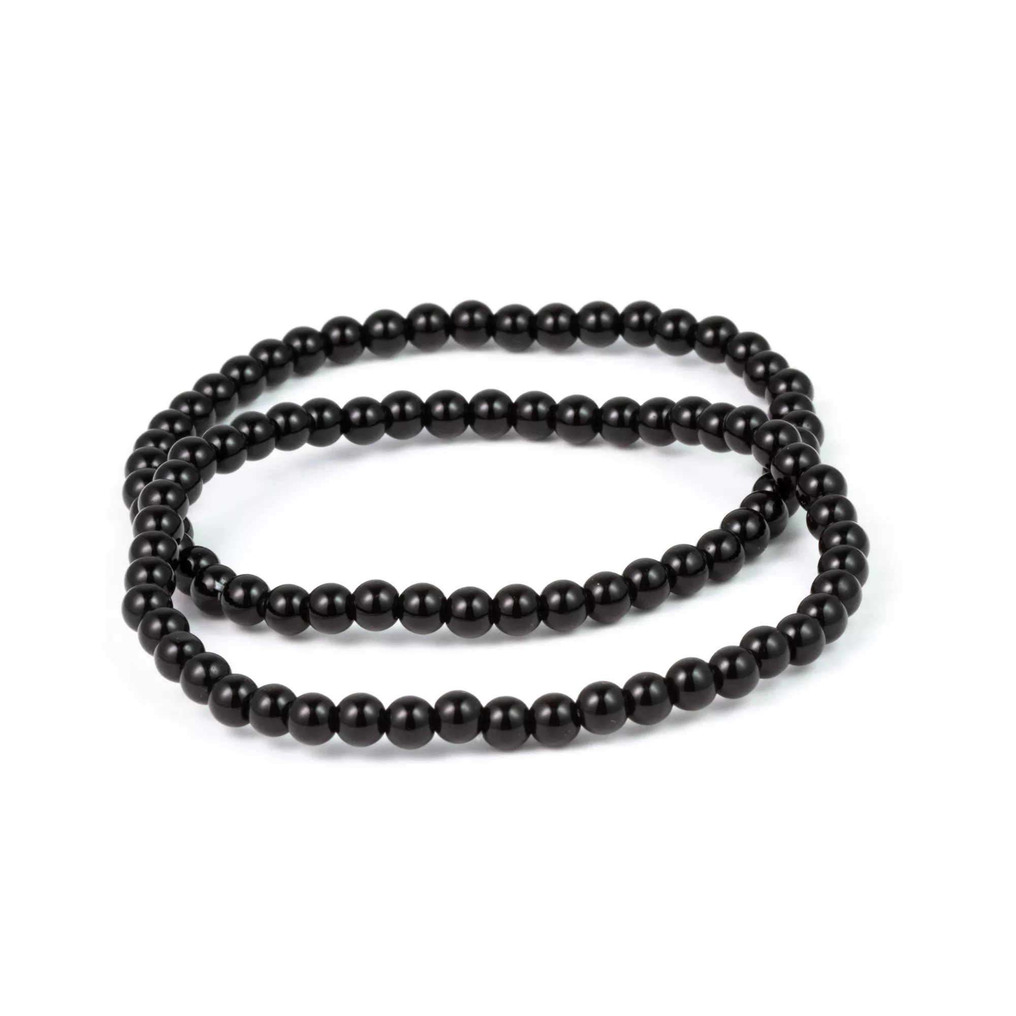 Onyx Beaded Bracelet - 2 Pack at Spencer's