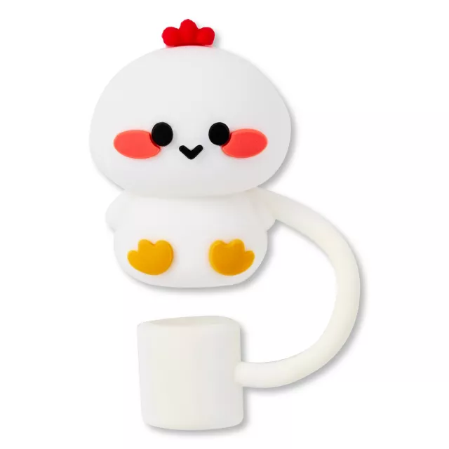 Multi-Pack Cute Animal Straw Toppers - 4 Pack at Spencer's