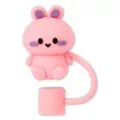 Multi-Pack Cute Animal Straw Toppers - 4 Pack at Spencer's