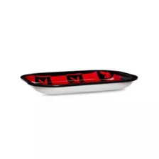 Black and Red Checkered Playboy Tray at Spencer's