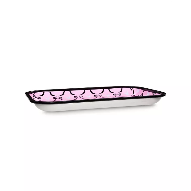 Pink Playboy Coquette Rabbit Head Tray at Spencer's