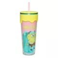 SpongeBob SquarePants Ice Cream Drip Cup with Straw - 26 oz. at Spencer's