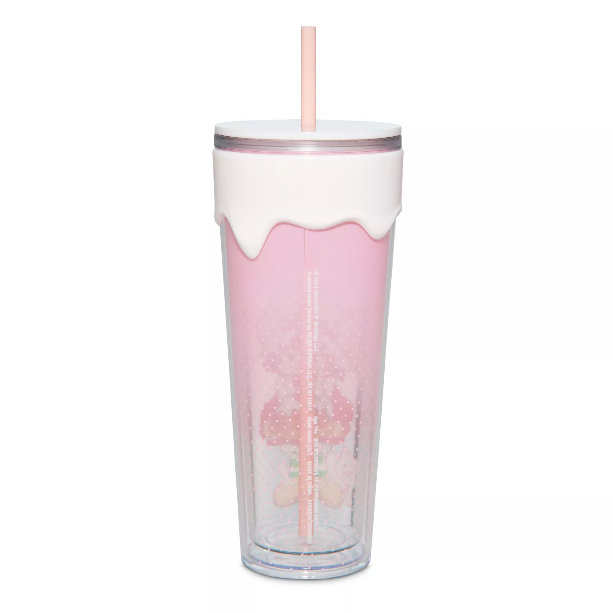 Strawberry Shortcake Life is Delicious Cup with Straw - 26 oz. at Spencer's