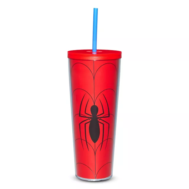 Spider-Man Non-Spill Cup with Straw - 26 oz. at Spencer's