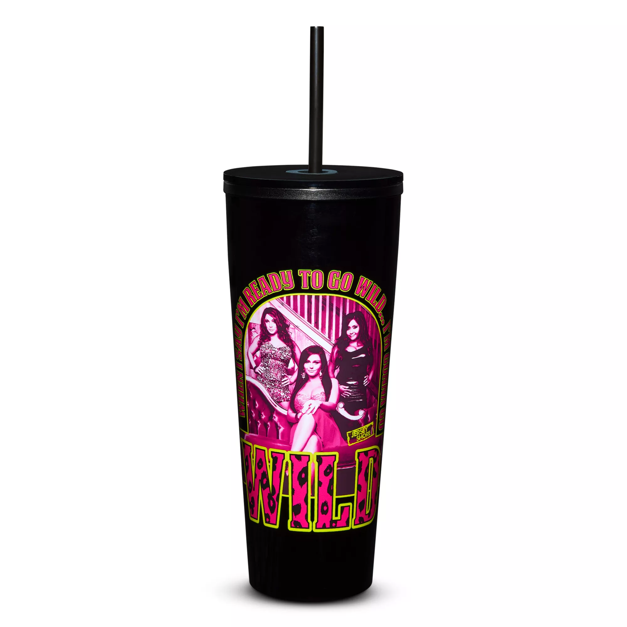 Jersey Shore Ready to Go Wild Cup with Straw - 26 oz.