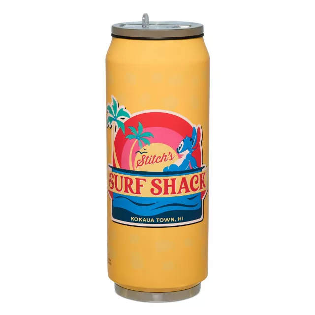 Stitch's Surf Shack Can Water Bottle 17 oz. - Lilo & Stitch at Spencer's