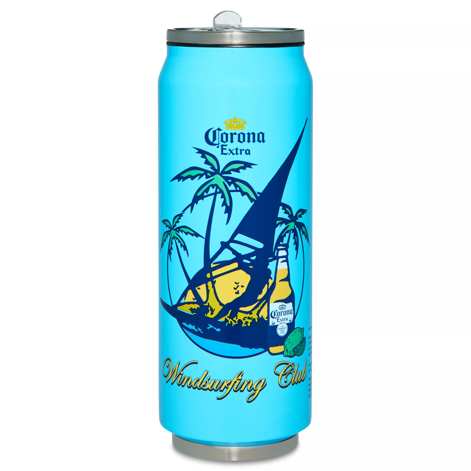 Corona Windsurfing Club Can Water Bottle - 17 oz. at Spencer's