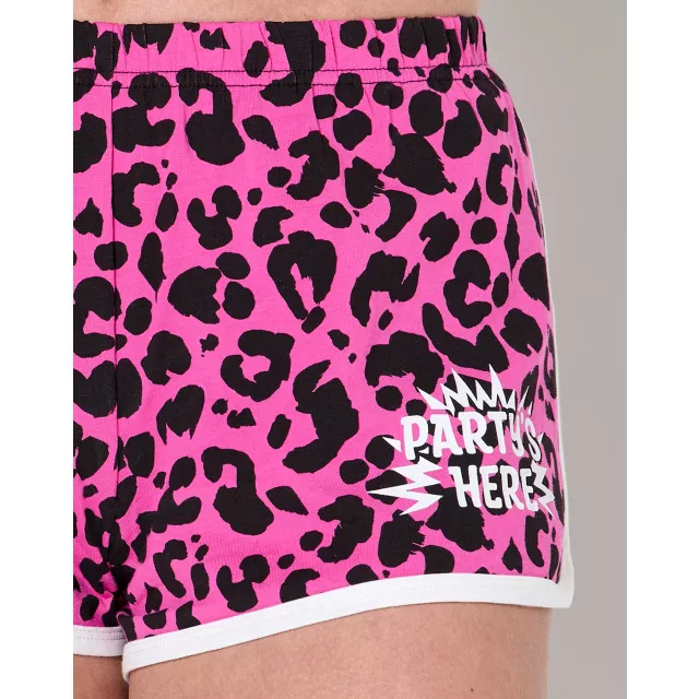 Pink Cheetah Print Dolphin Shorts - Jersey Shore
