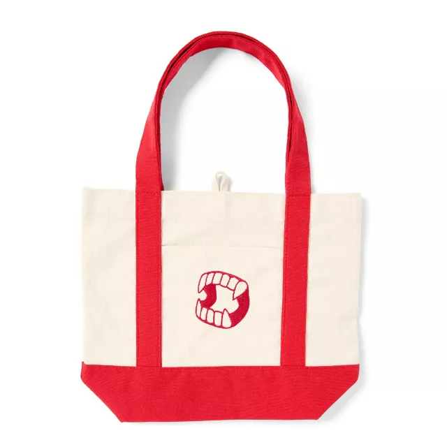 Vampire Fangs Mini Tote Bag at Spencer's