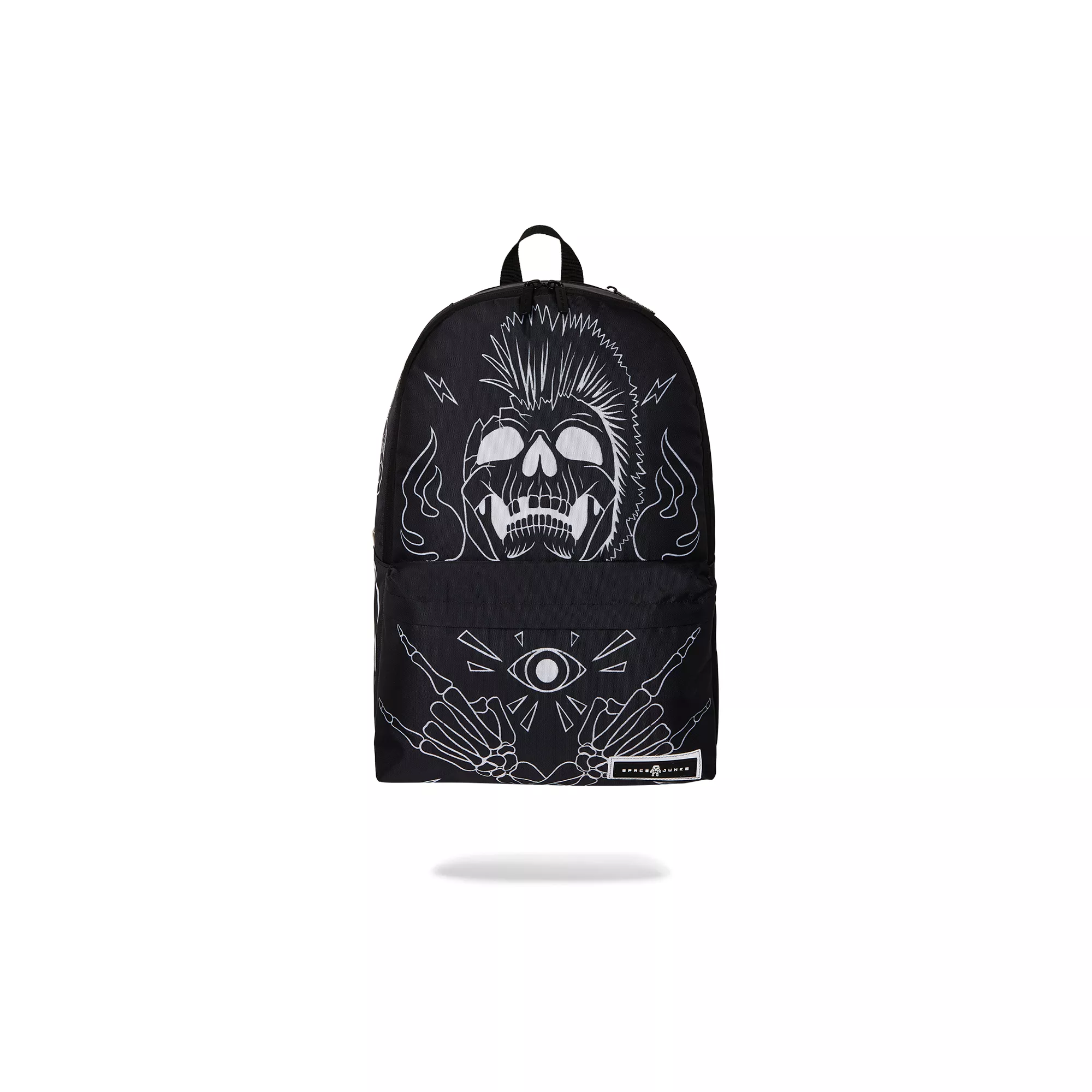 Black and White Rocker Art Backpack