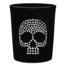 Bedazzled Skull Shot Glass - 3.5 oz. at Spencer's