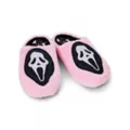 Rhinestone Ghost Face Slippers at Spencer's