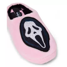 Rhinestone Ghost Face Slippers at Spencer's