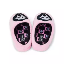 Rhinestone Ghost Face Slippers at Spencer's