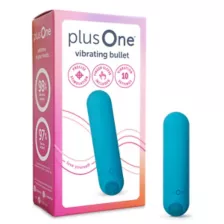 plusOne Vibrating Bullet Teal at Spencer's
