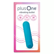 plusOne Vibrating Bullet Teal at Spencer's