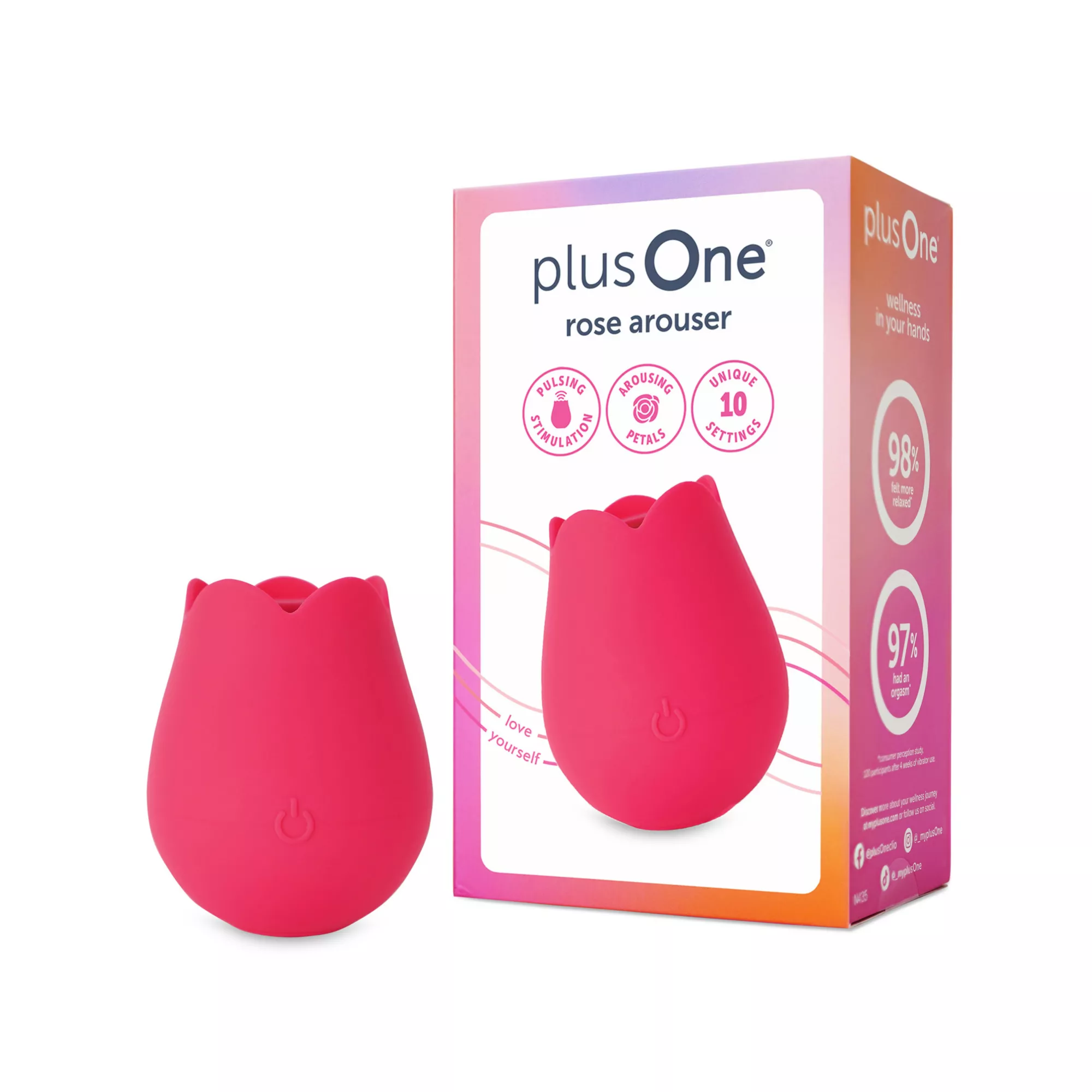plusOne Rose Arouser Red