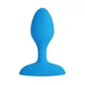 plusOne Vibrating Plug Blue at Spencer's