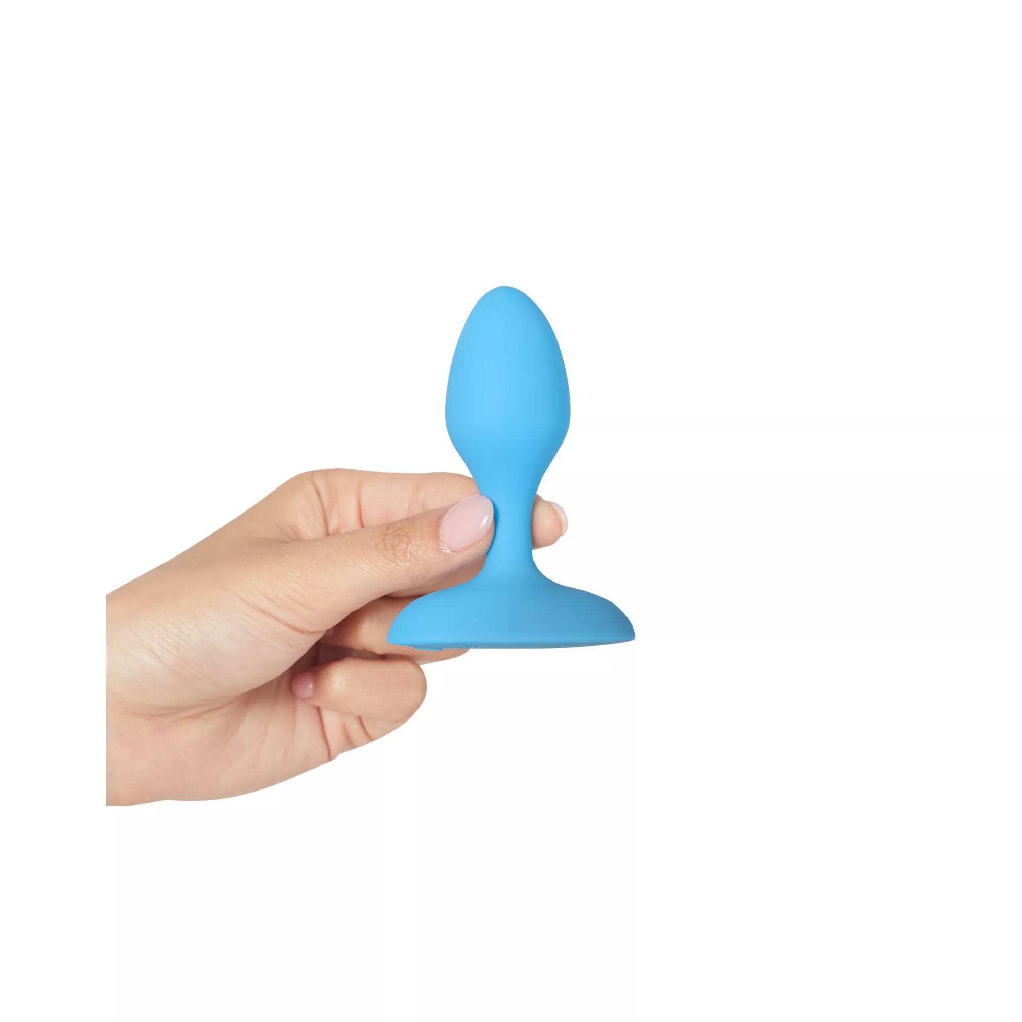 plusOne Vibrating Plug Blue at Spencer's