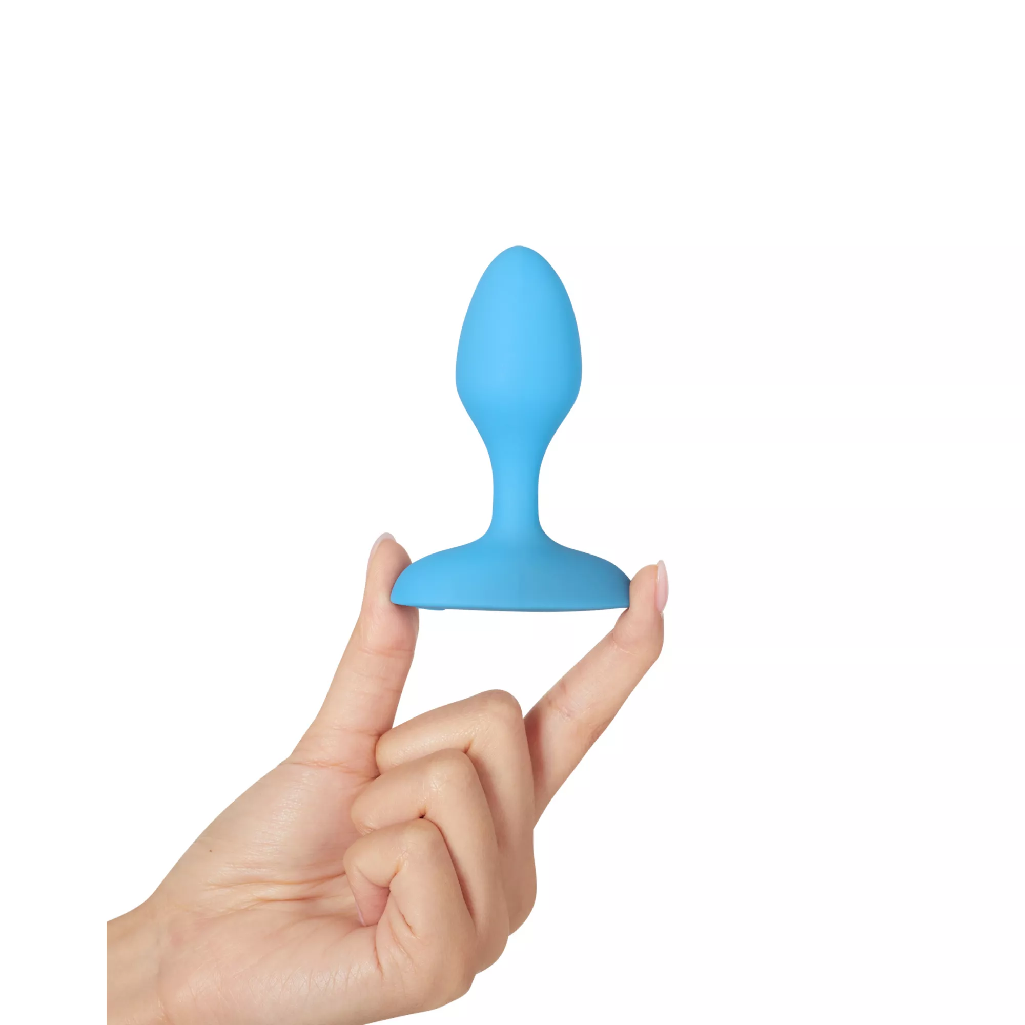 plusOne Vibrating Plug Blue at Spencer's