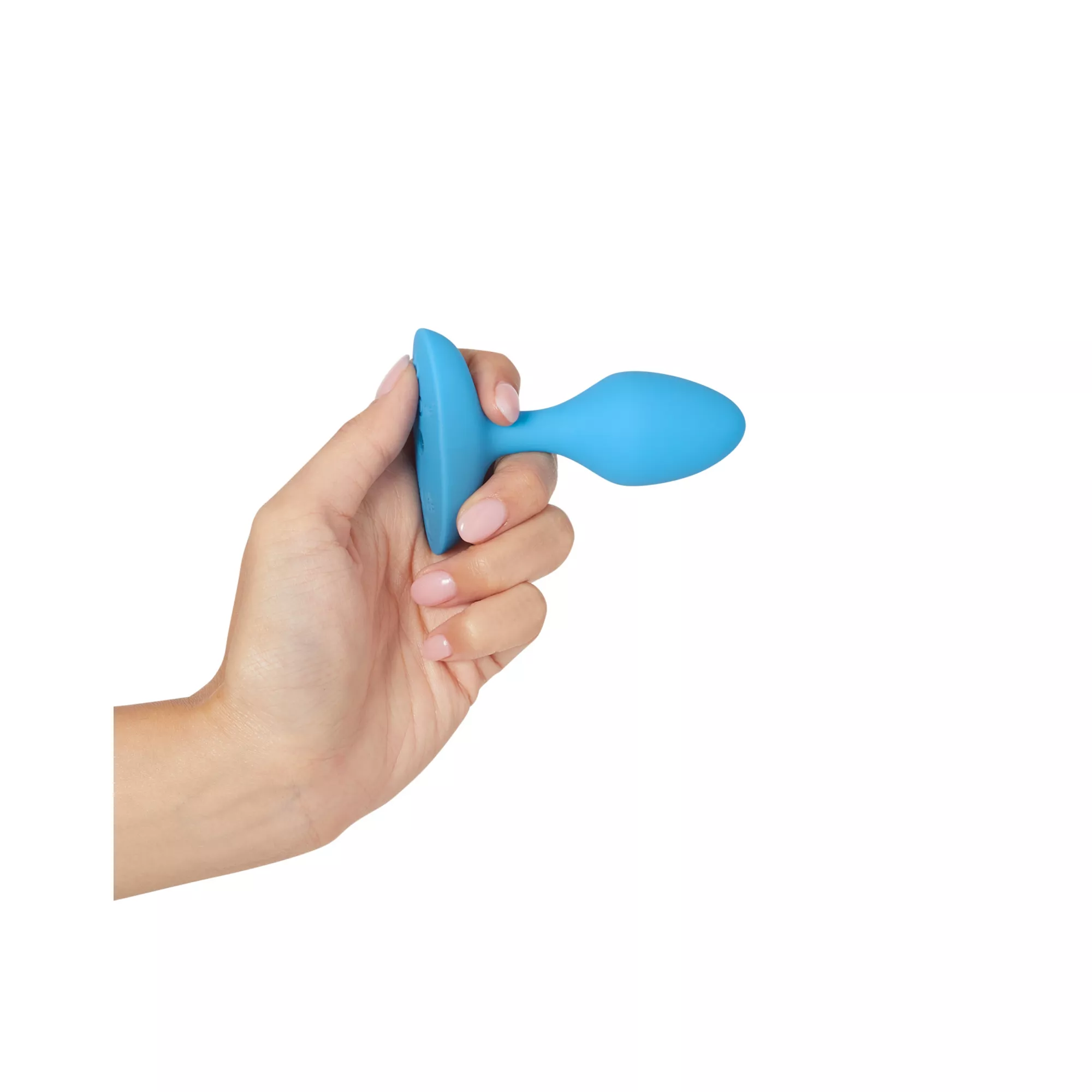 plusOne Vibrating Plug Blue at Spencer's