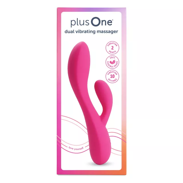 plusOne Dual Vibrating Massager